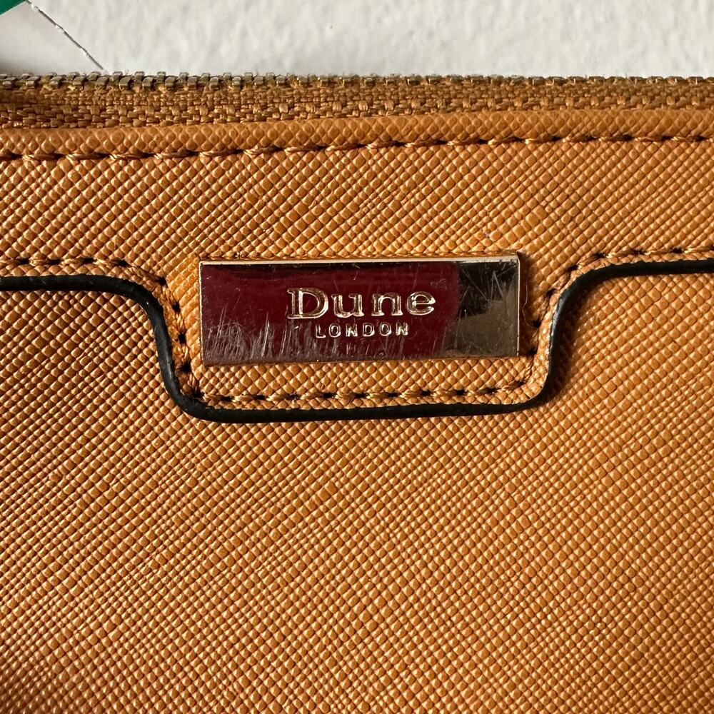 Dune London Saffiano Leather Card Holder Keychain - Picture 2 of 5